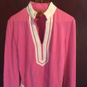 Tory Burch Pink tunic size S